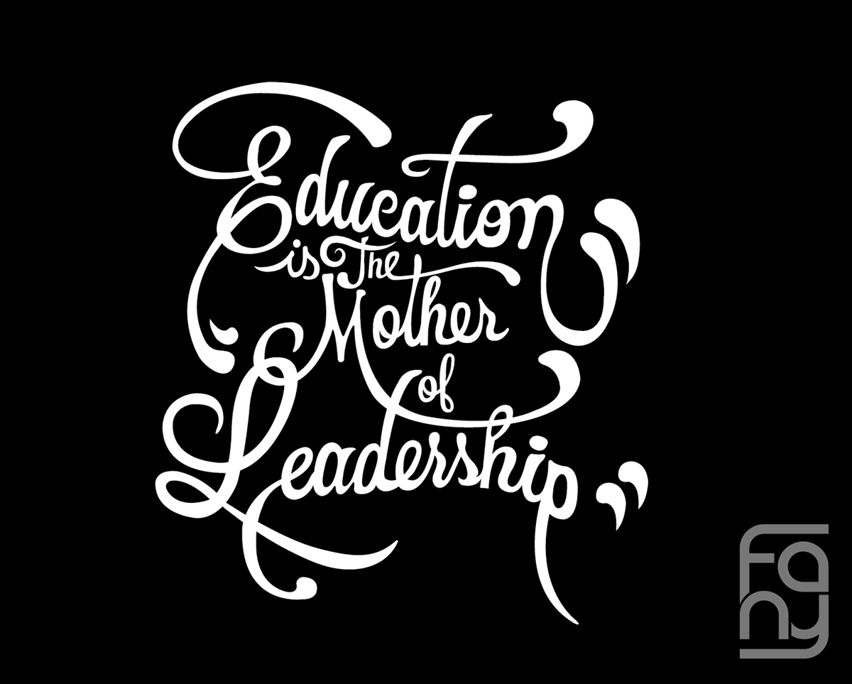 shirt lettering typo font leaders leader Education mother shirts brand logo Logotype graphic design mdc