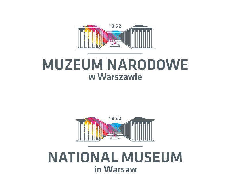 museum  National Museum redesign logo