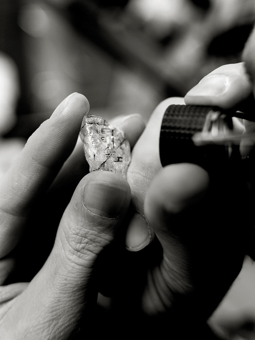 black & white Landscape diamonds Mining wilderness India MUMBAI