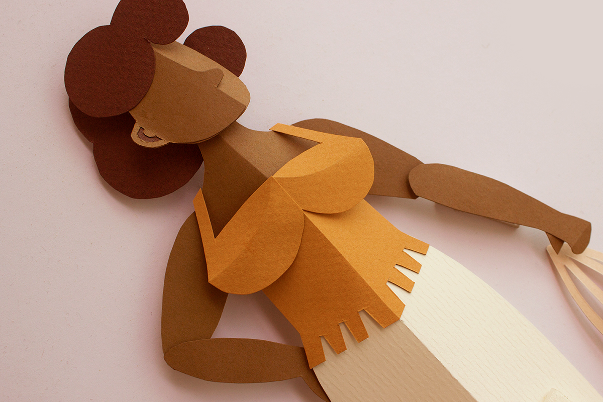 paperart tactile Character historical Classic
