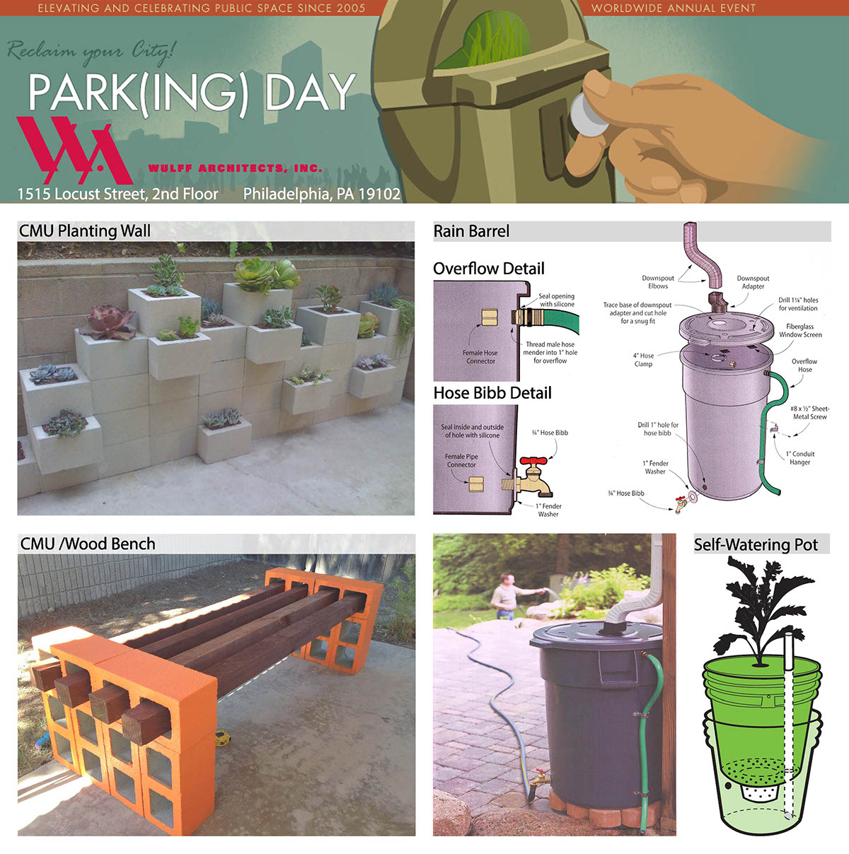 Parking Day Wulff Architects philadelphia Urban Sustainability