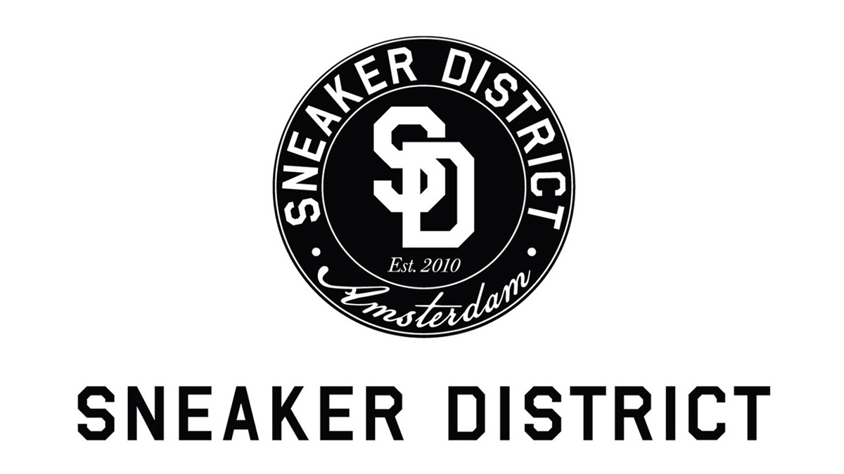 Sluier Beeldhouwwerk pakket Sneaker District Amsterdam - Logo Design on Behance