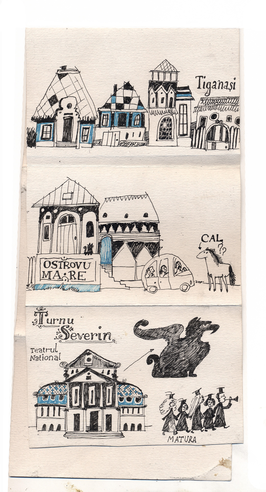 travel diary Doodle book  drawing travel travel illustration romania Romania illustrated