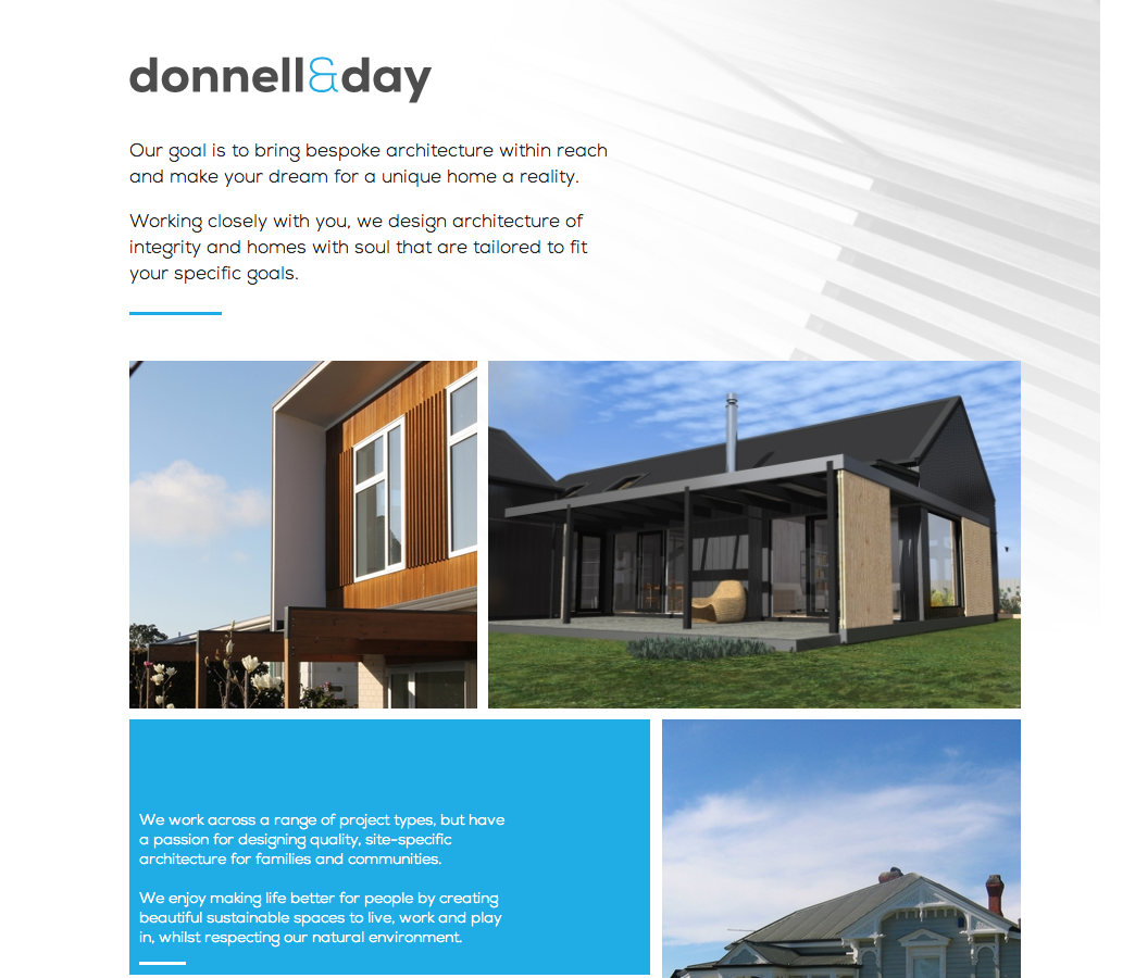 architects Donnell and Day Creative strategy
