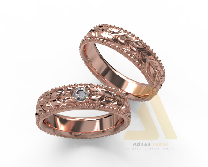 rings jewelry gold graphic design  designer graphic diamonds 3D