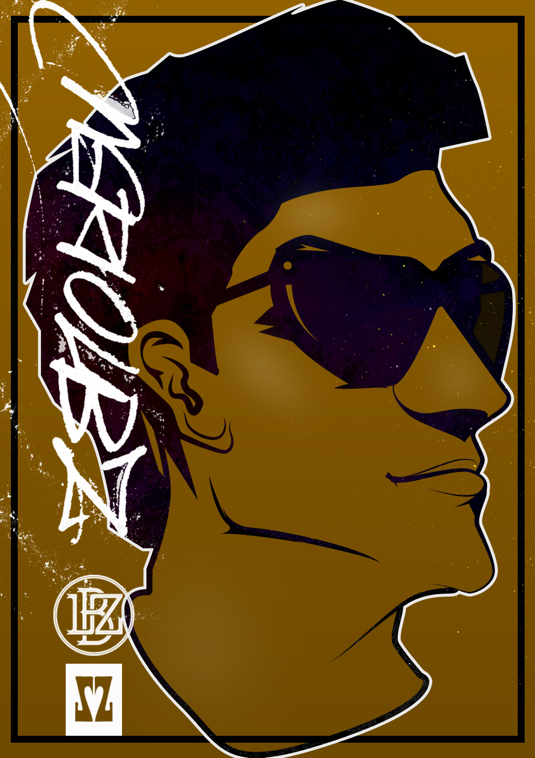 lbz ZZ I love mazzini ilovemazzini rap hip-hop poster portrait