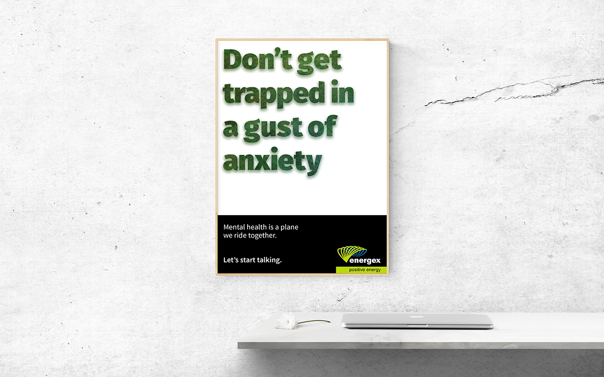 Advertising Campaign print design  poster flyer banner Mental Awareness