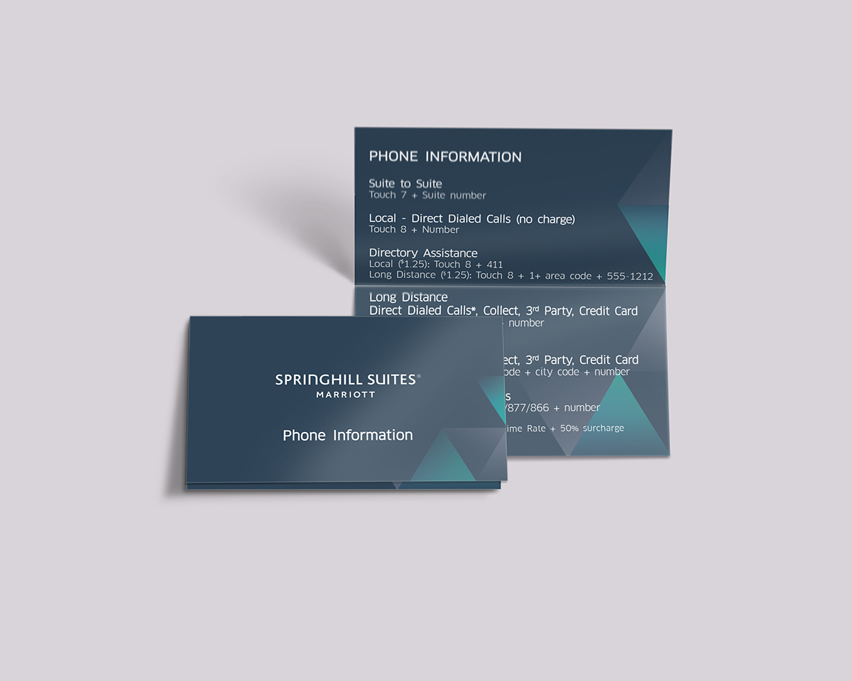 Adobe Portfolio Business Cards business card design