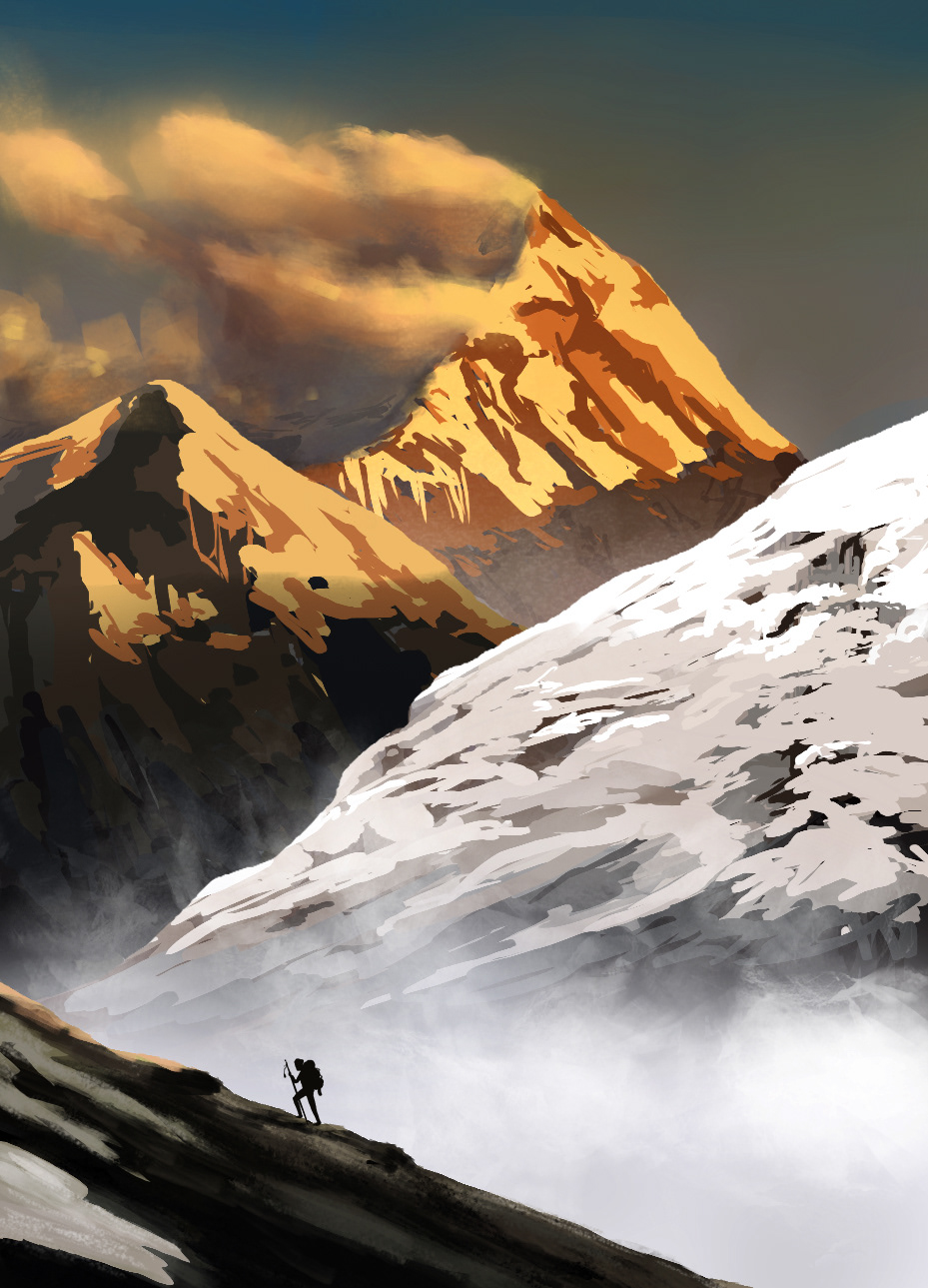Mountain Everest nepal