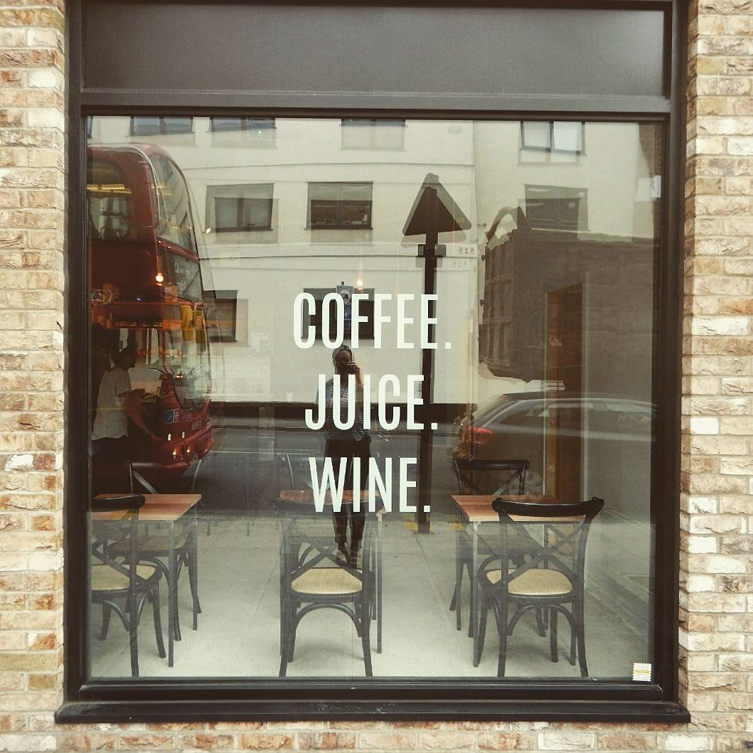 #London  #juices #wine #coffee #Organic #graphic #Design #bethnal green