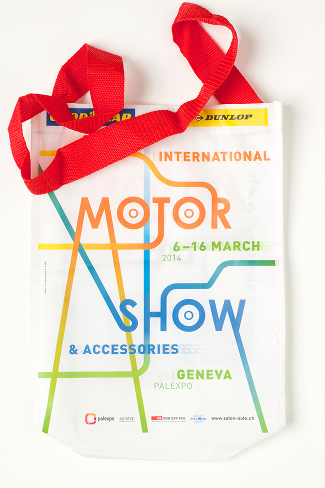 Motorshow identity poster