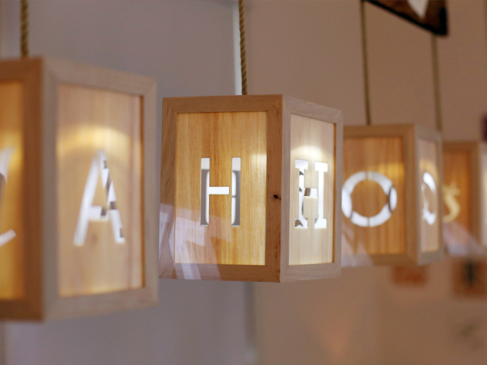 lantern Willberg classification font Typeface glyph woodwork craft furniture lightning hanging lamp maker