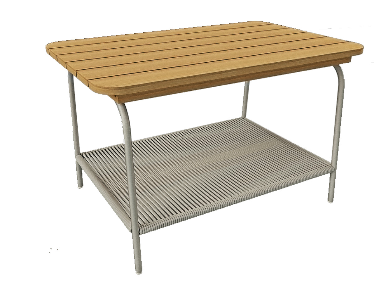 Calm Coffetable
combination metal and rope colour white
This product for semi outdoor or indoor