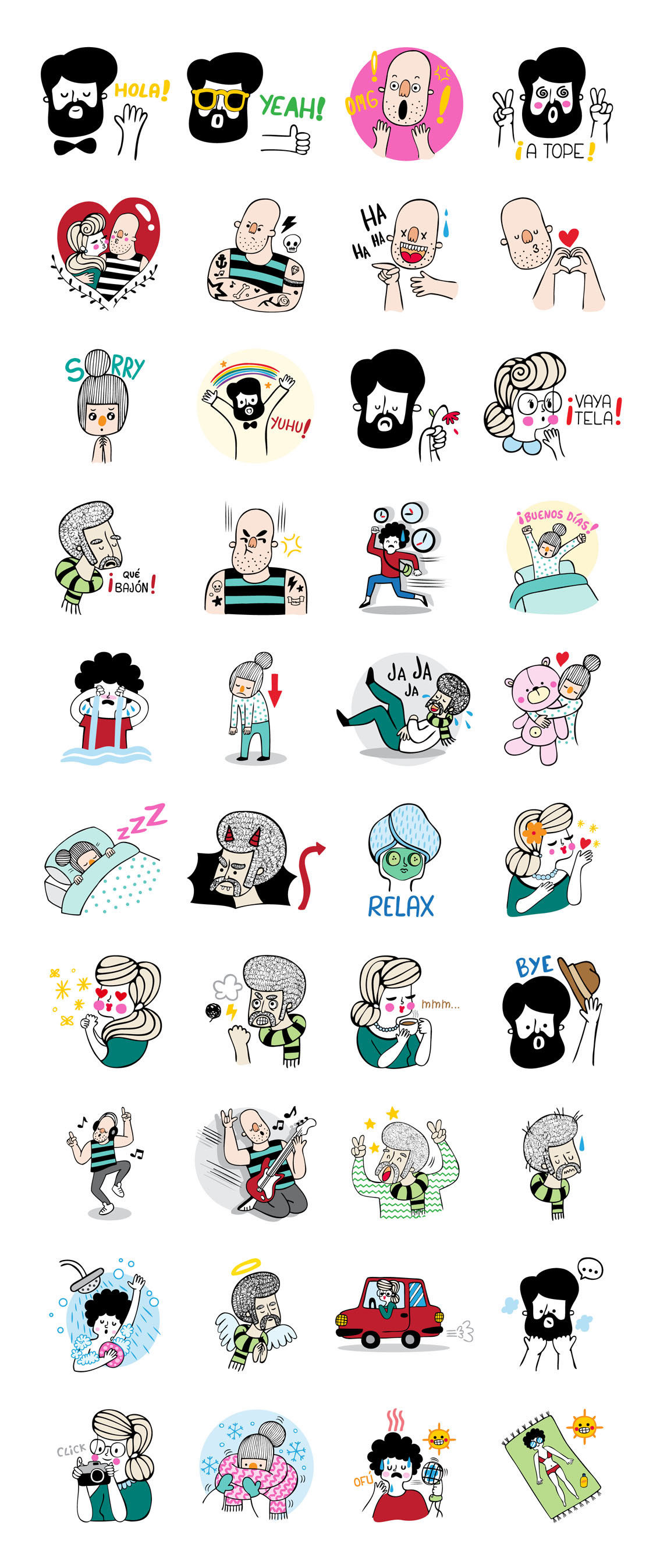 app application applications line line app  sticker stickers LINE stickers mobile Chat NAVER Emoticon Character friends funny