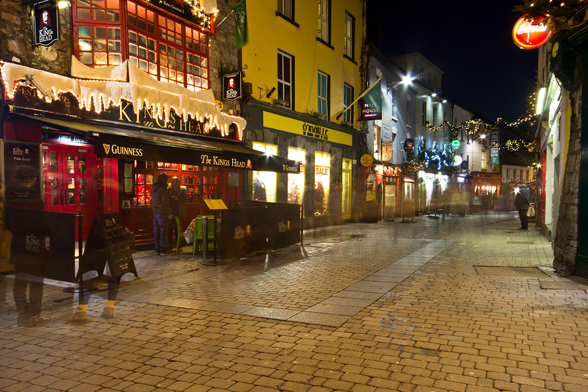 Galway Ireland long exposure Canon 60D photo Nightscape Landscape Urban