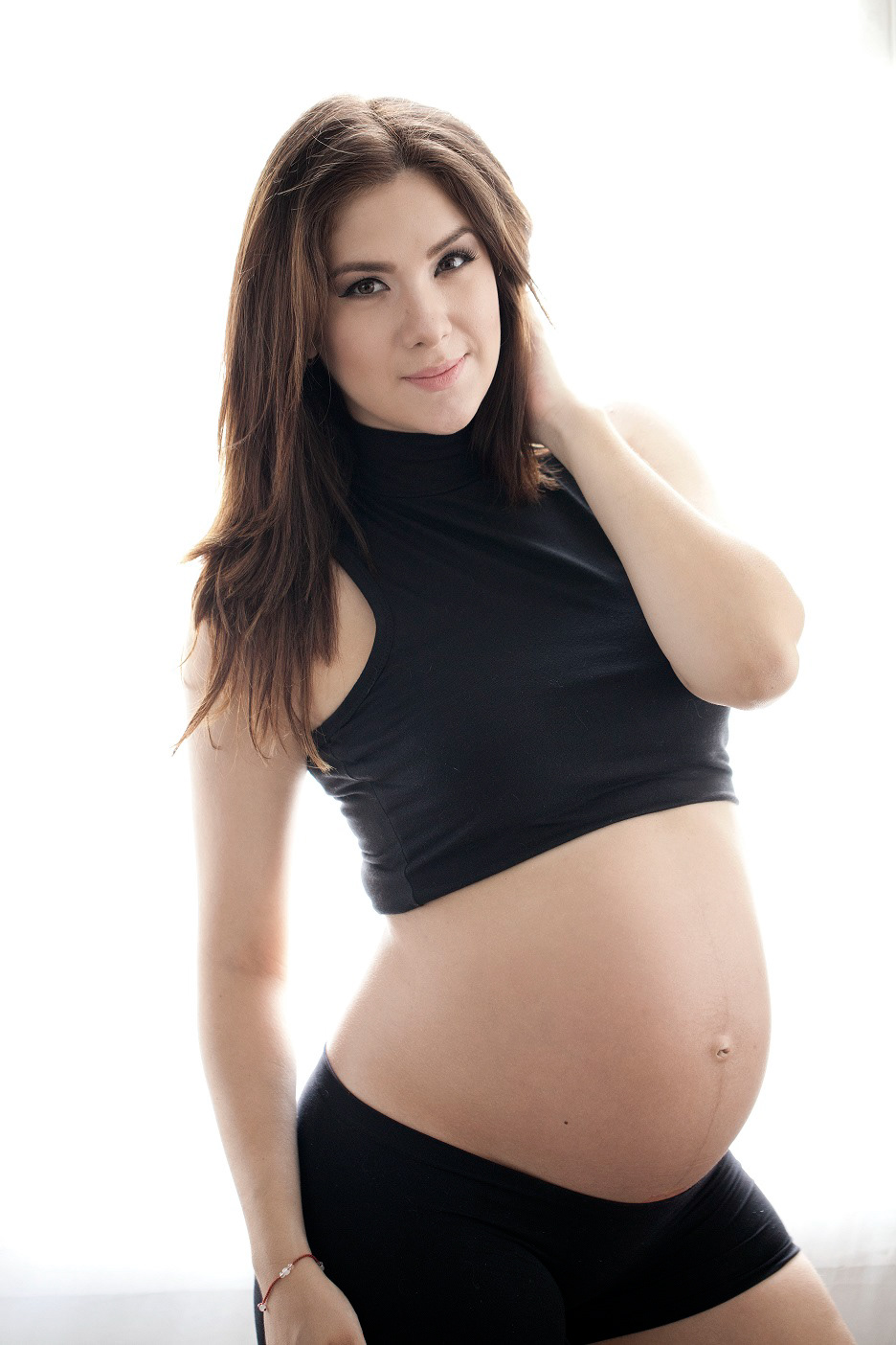 beauty woman pregnant