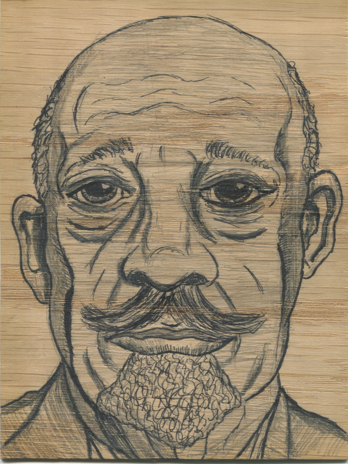 ron swanson actors wood wood grain ink pencil Parks and Rec Hero W.E.B Du Bois