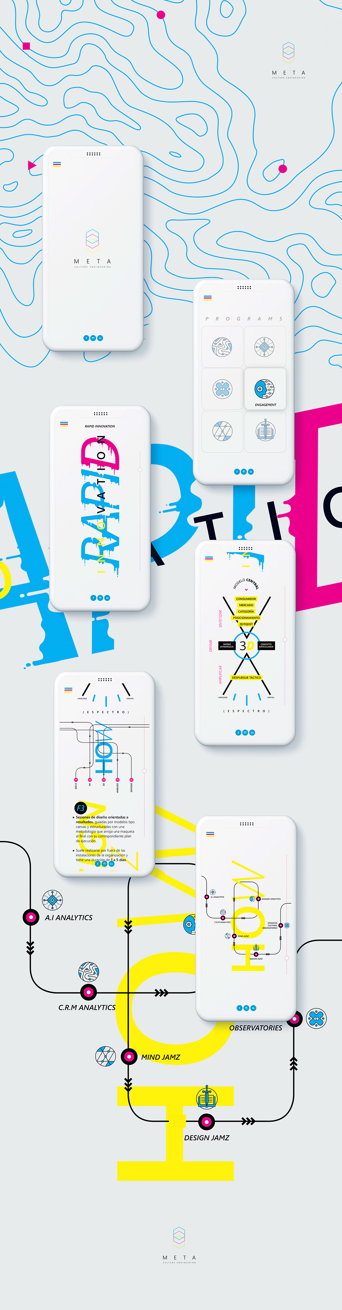 brand apps app colors UI movil design