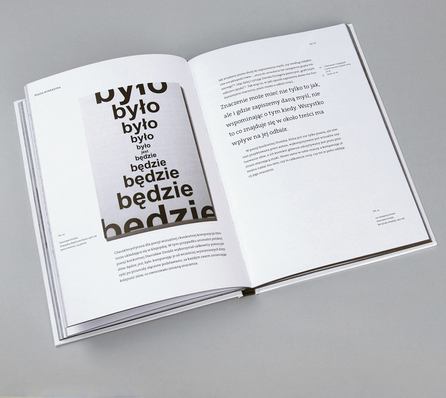typo  design  space  book Layout  black & whit