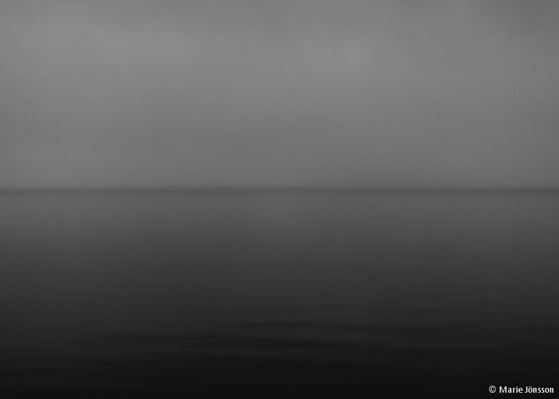 photo black and white Marie Jönsson photo art sea water SKY heaven