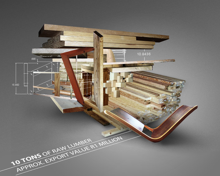 design indaba motion design  Chairs  furniture  Wood  lumber  timber