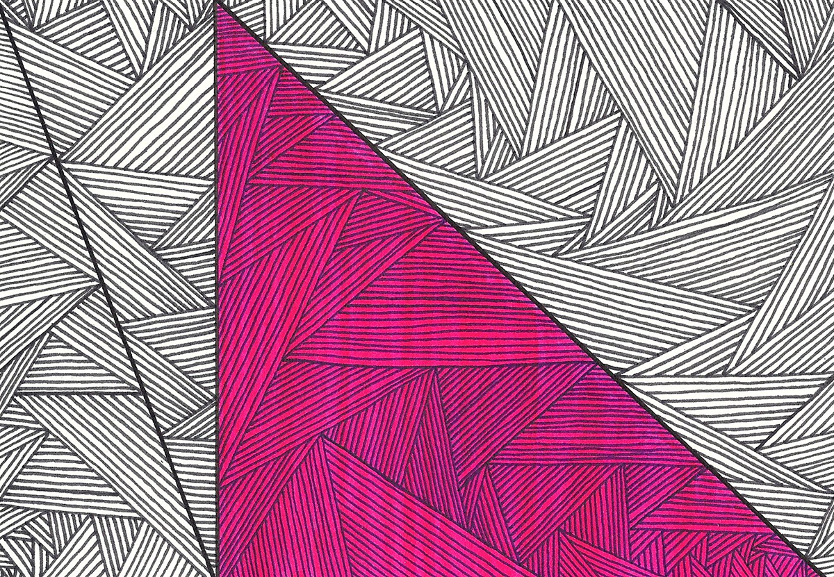 abstract shapes lines Triangles pattern rectangles