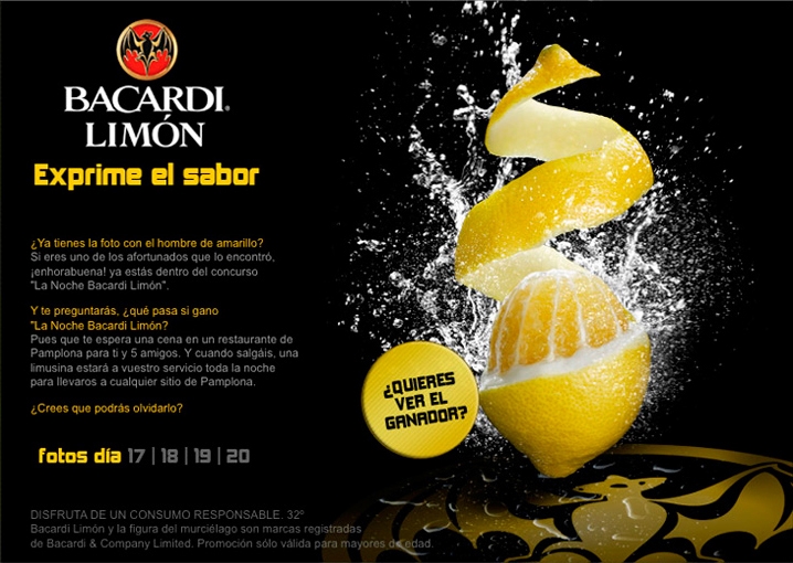Webdesign Website PhotoContest contest bacardilimon bacardi bacardilemon diseñoweb design Promotional