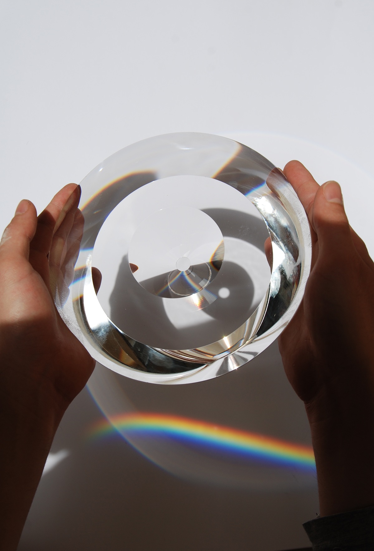 glass glass design glass art sculpture prism transparent object