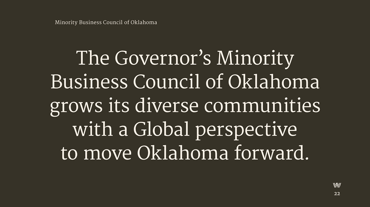 brand strategy branding  campaign Creative Director Government Minority Minority owned  oklahoma oklahoma city State Government