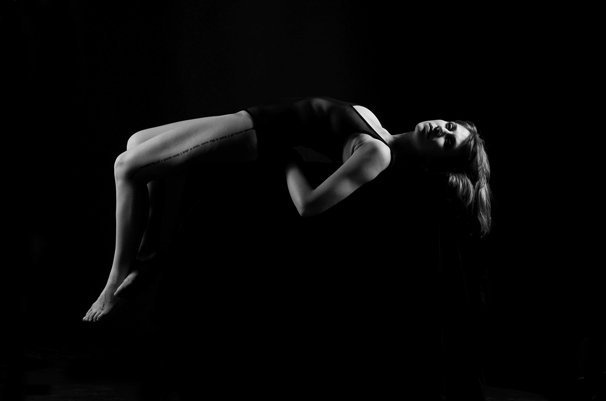 art studio woman body blackandwhite Performance shapes contrast DANCE  