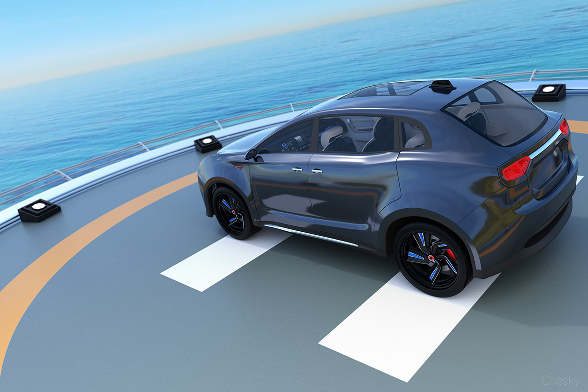 ev Autonomous vehicle suv electric car Self Driving