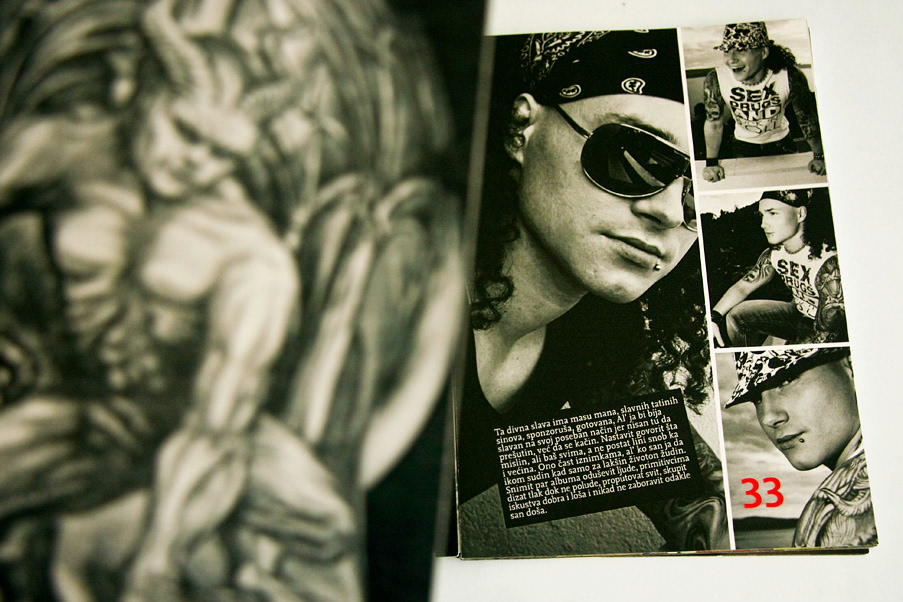 magazine tattoo tattoos conceptual ink portrait sexy shakespeare Leonardo dragon japanese