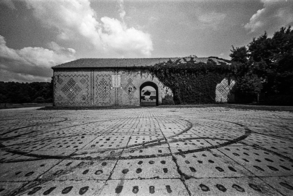 analog architecture black and white film photography Landscape medium format monochrome pinhole pinhole photography Travel