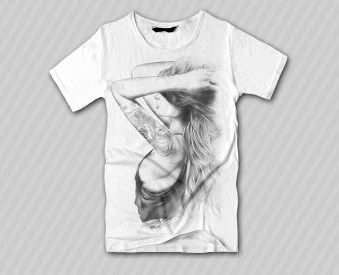 t-shirts  textile design illustrations  Graphic  drawing gloria radio fashion illustration