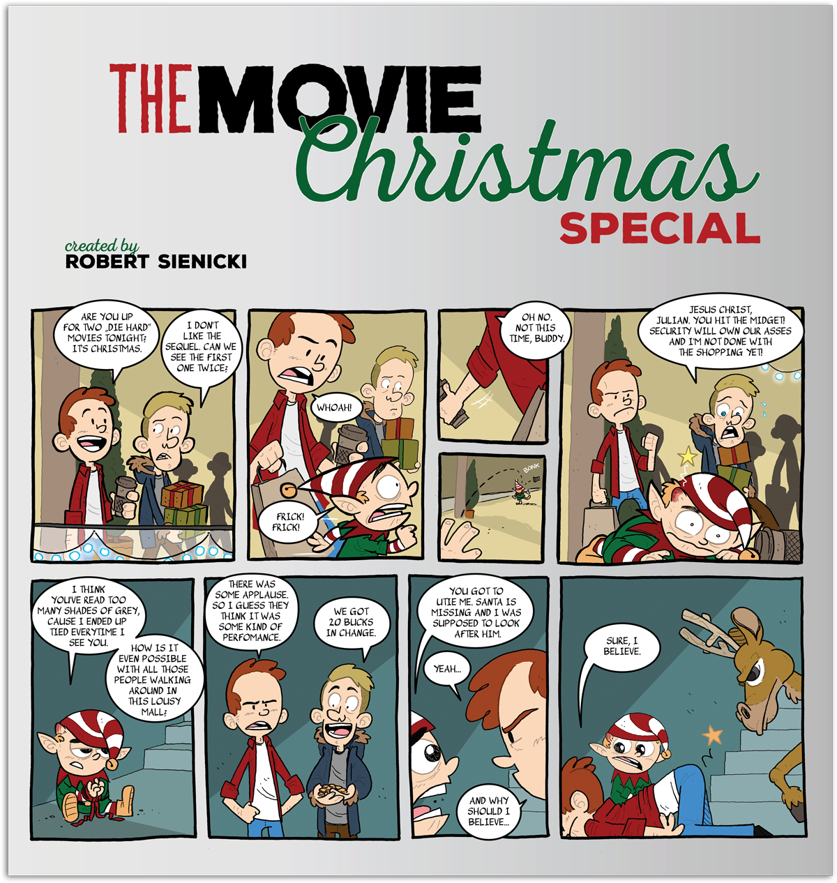 comic comics webcomics Fun TheMovie Movies Christmas christmas special Santa Claus elf