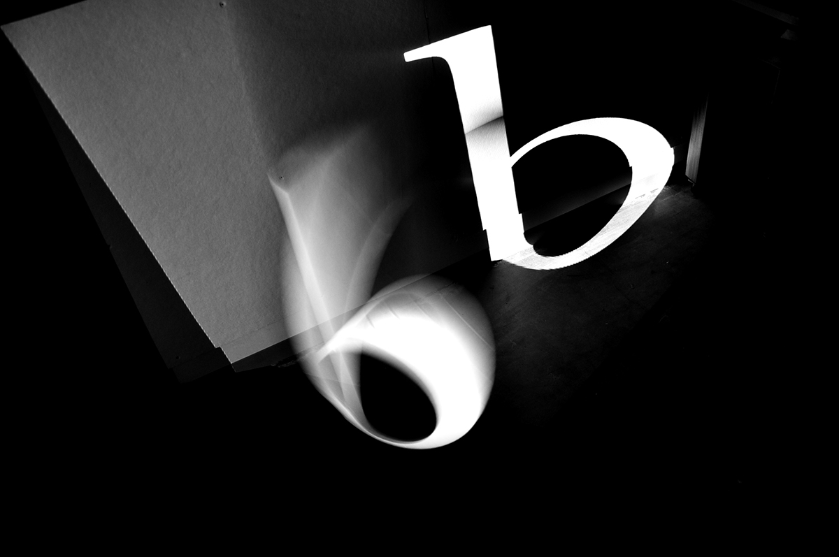 projected abstract letters perpetua projection