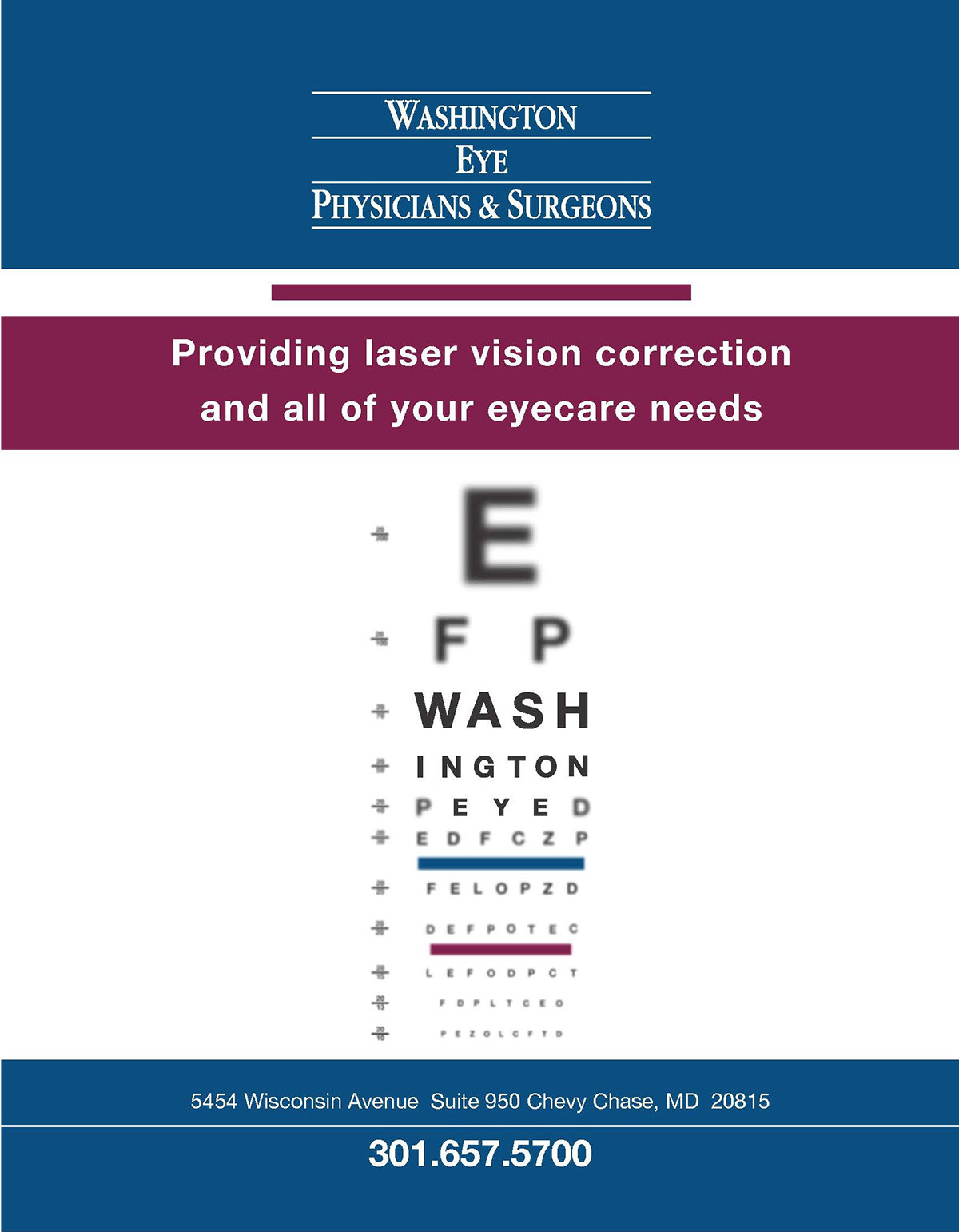 eye care print ad Eye Chart