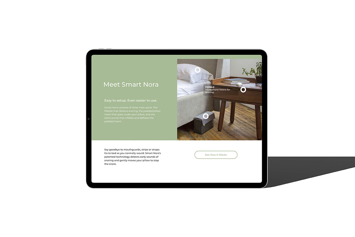 sleep Website Design Webflow Shopify mockup design Product Photography visual identity W3