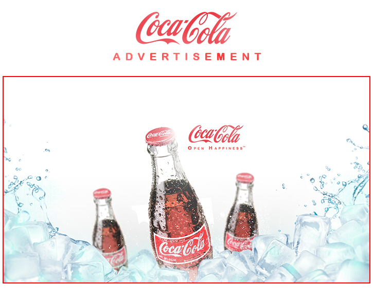 Coca-Cola Advertisement on Behance