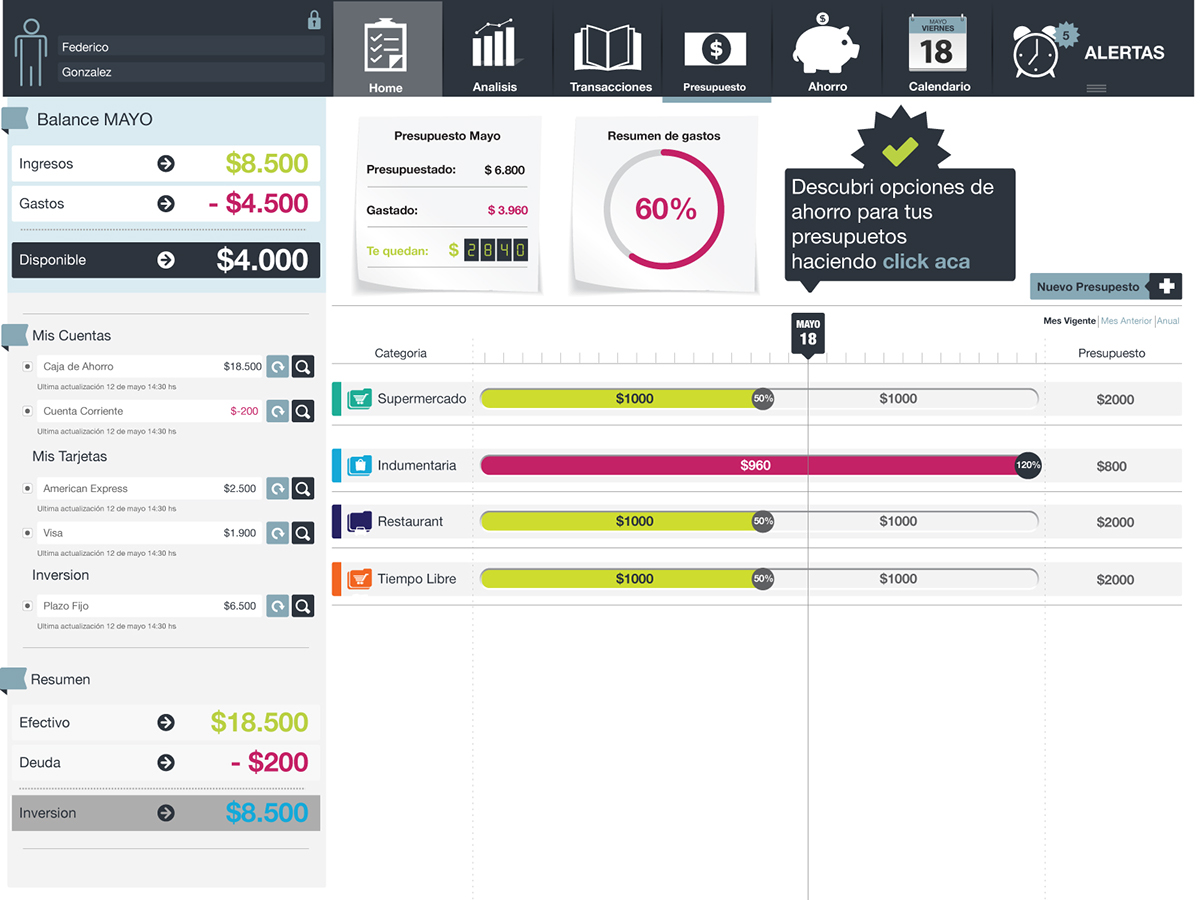finance dashboard mobile app wedesign homebanking banking money manager xD UI ux