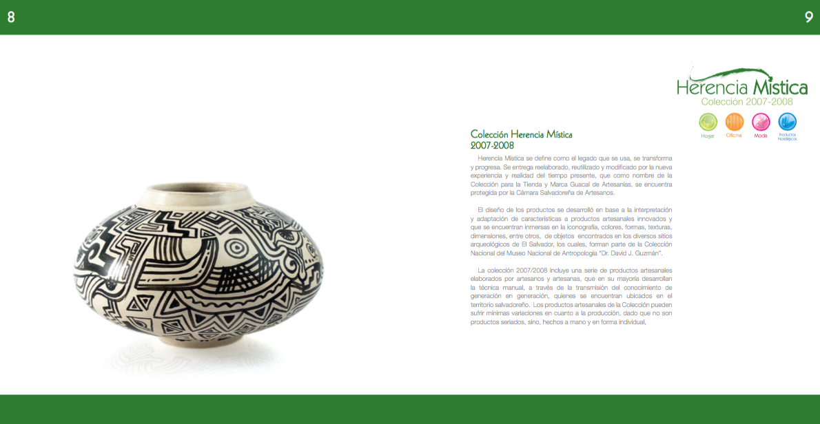 artesanal El Salvador arts & crafts delmy alvarenga editorial catalog