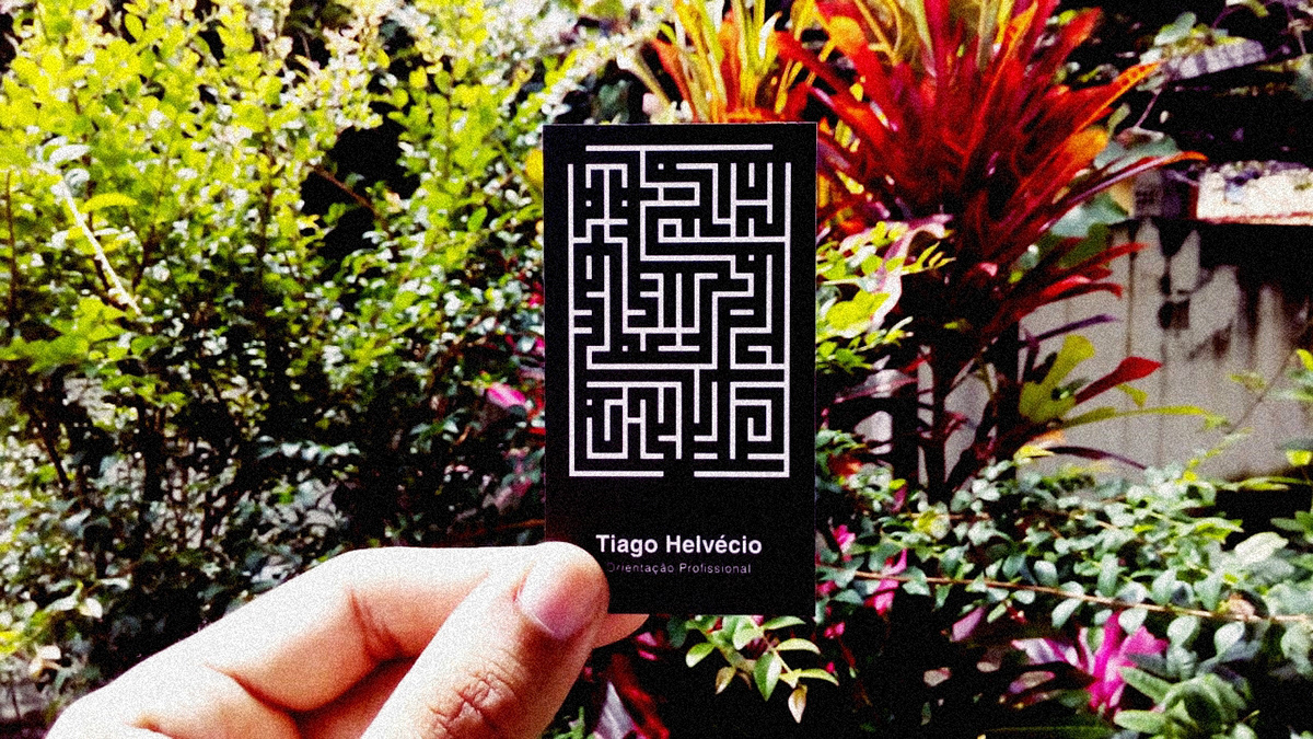 business card Cartão de Visita cartão card psicologia psychology orientação profissional career guidance Vocacional  psicologo