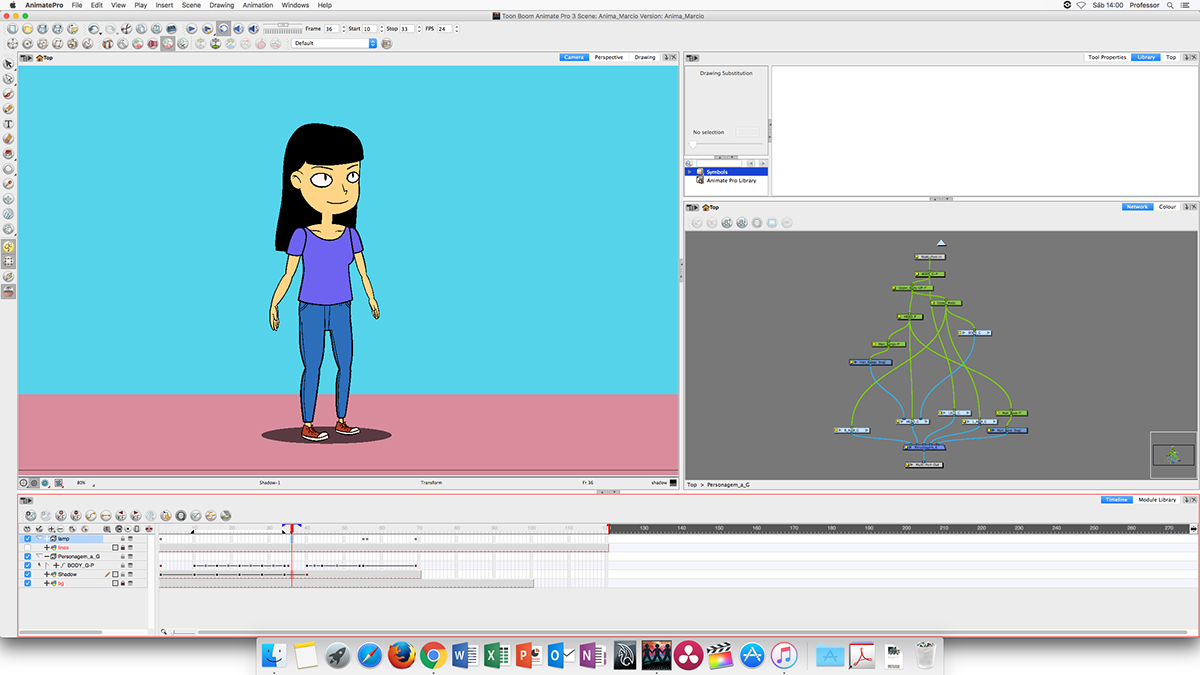 animação 2d animation  toon boom rig Character design  character animation rigging rig animation