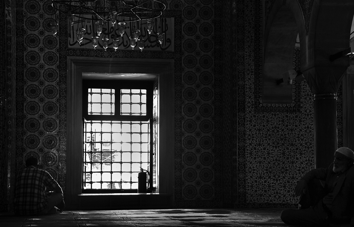 istanbul black & white Turkey religion noir historical monuments bw dark people