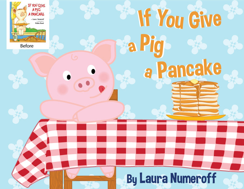 Give Pig Pancake children book cover