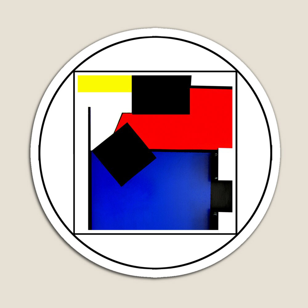 geometric neoplasticism mondrian abstract de stijl primaire Formes Geometriques Art abstrait  arts plastiques