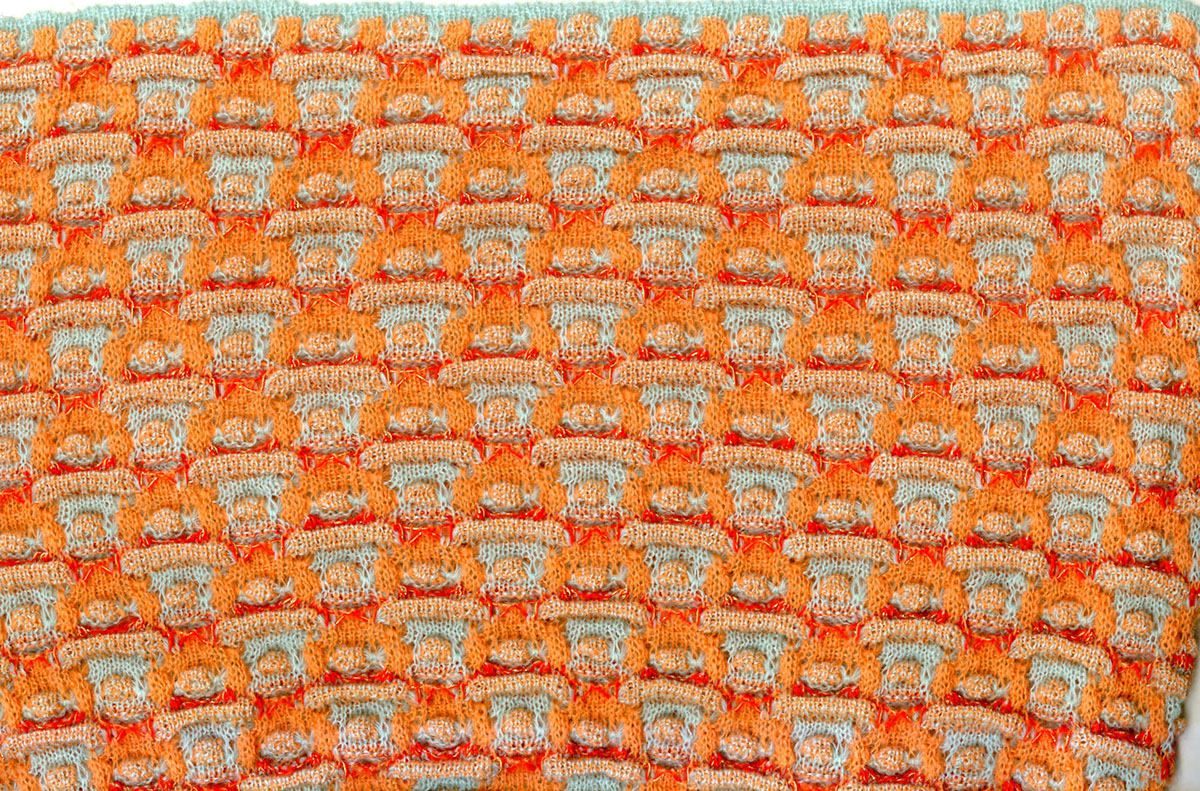 Stoll knitting Textiles esther kang knitwear Industrial Knitting  knits yarn texture