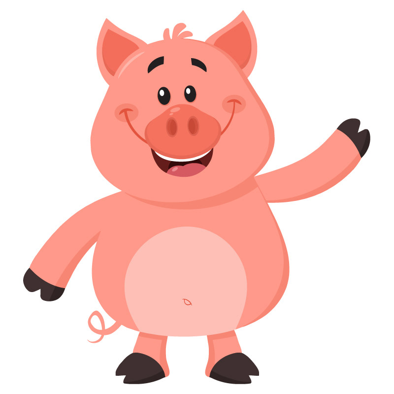 Pig Cartoon Character on Behance