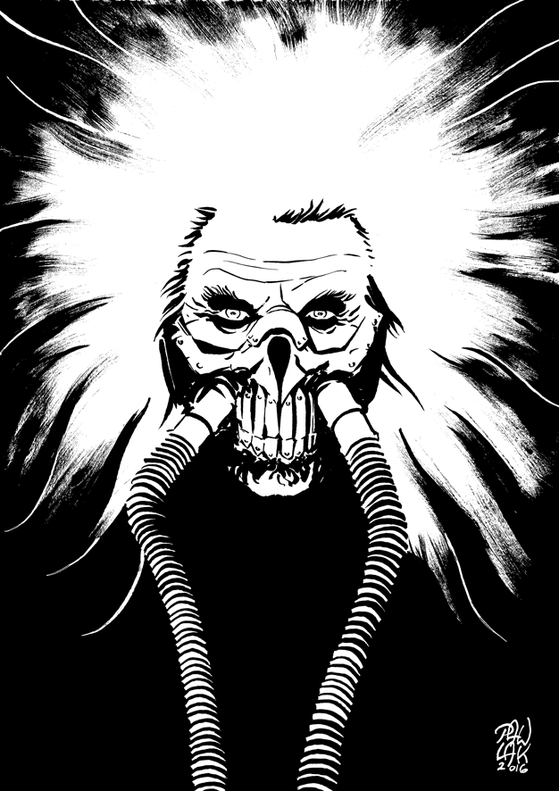 ILLUSTRATION  inktober graphic ink Comic Book Character design black and white