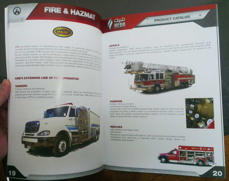catalog Fire & Safety Heba Fire industrial theme Metal Grunge Fire Fighting Industry
